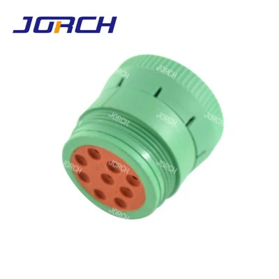 9 pinli HD turi yashil muhrlangan elektr avtomobil ulagichi suv o'tkazmaydigan avtomatik ulagichi HD10-9-1939S-P080