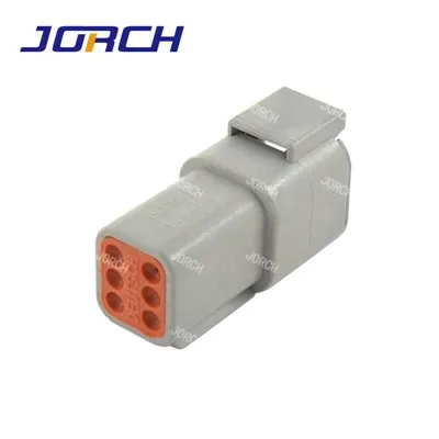 TE Connector Ecivity DEUTSCH DTM04-6P Automotive Connector 6Pin SZ 20 GREY DTM priz